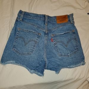 Levis Jean shorts.